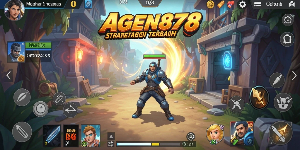 Tampilan gameplay AGEN878 yang menarik dengan berbagai strategi dan pertempuran.