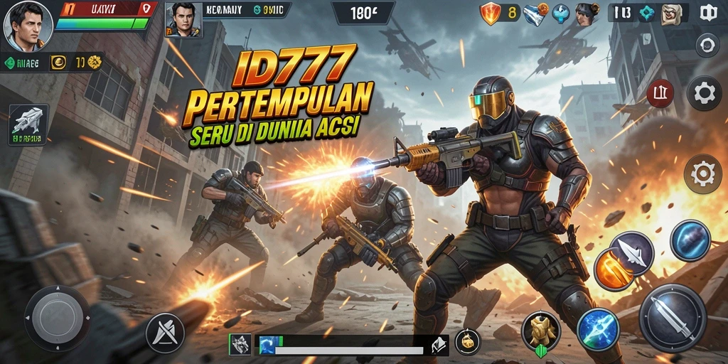 Tampilan gameplay ID777 yang mendebarkan dan penuh aksi.