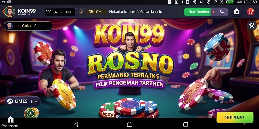 Tampilan gameplay KOIN99 yang menarik dalam permainan Kasino.