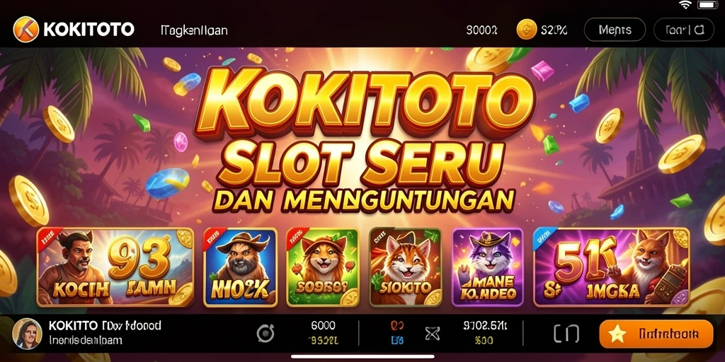 Gameplay Slot seru dengan grafis yang memukau.