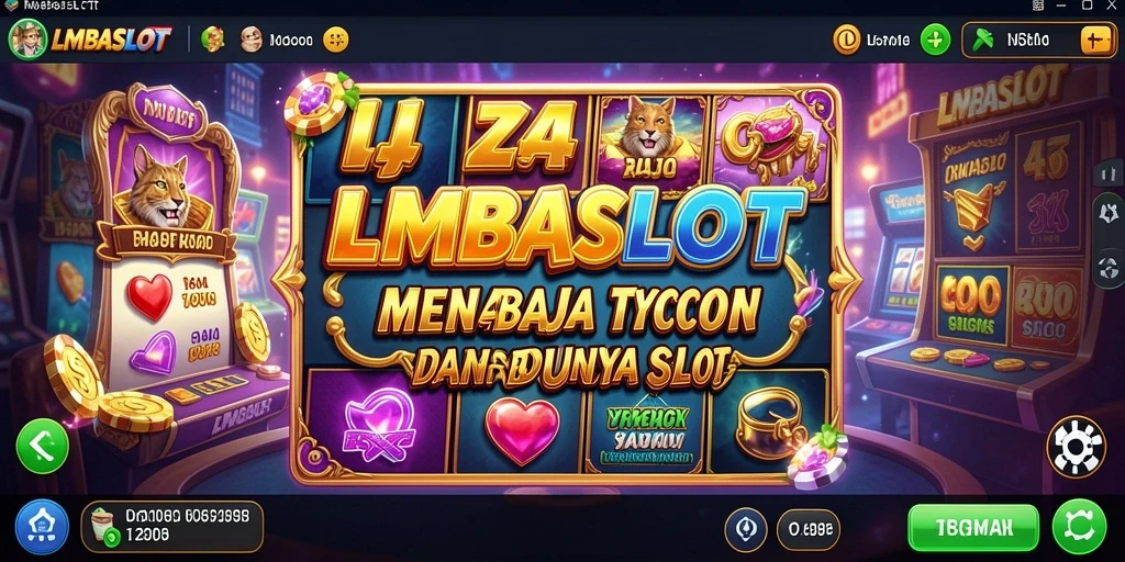Tampilan menarik dari gameplay LMBASLOT dalam dunia Tycoon yang menyenangkan.