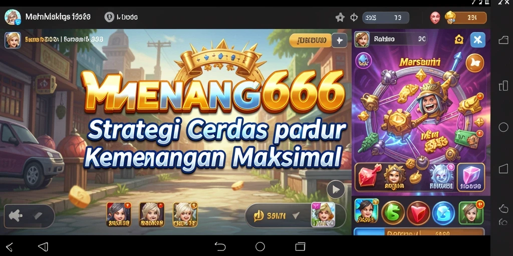 Tampilan menarik gameplay dalam MENANG666 dengan berbagai strategi.